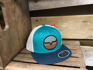 Kimes Hat - The Graduate Trucker - Teal