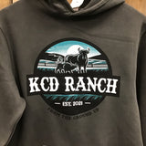 Unisex Grey Hoodie - KCD Ranch