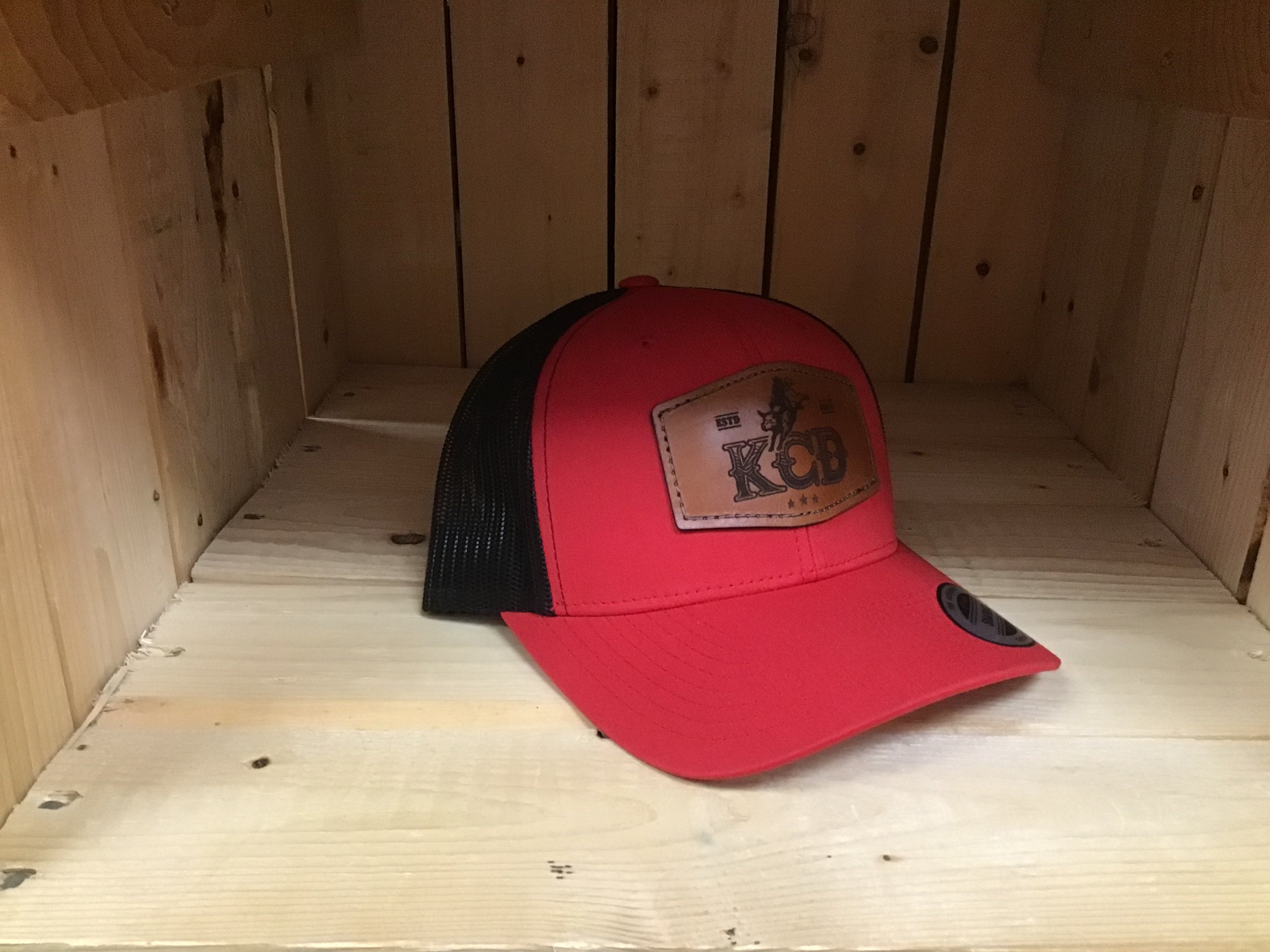 KCD Leather Patch Hat