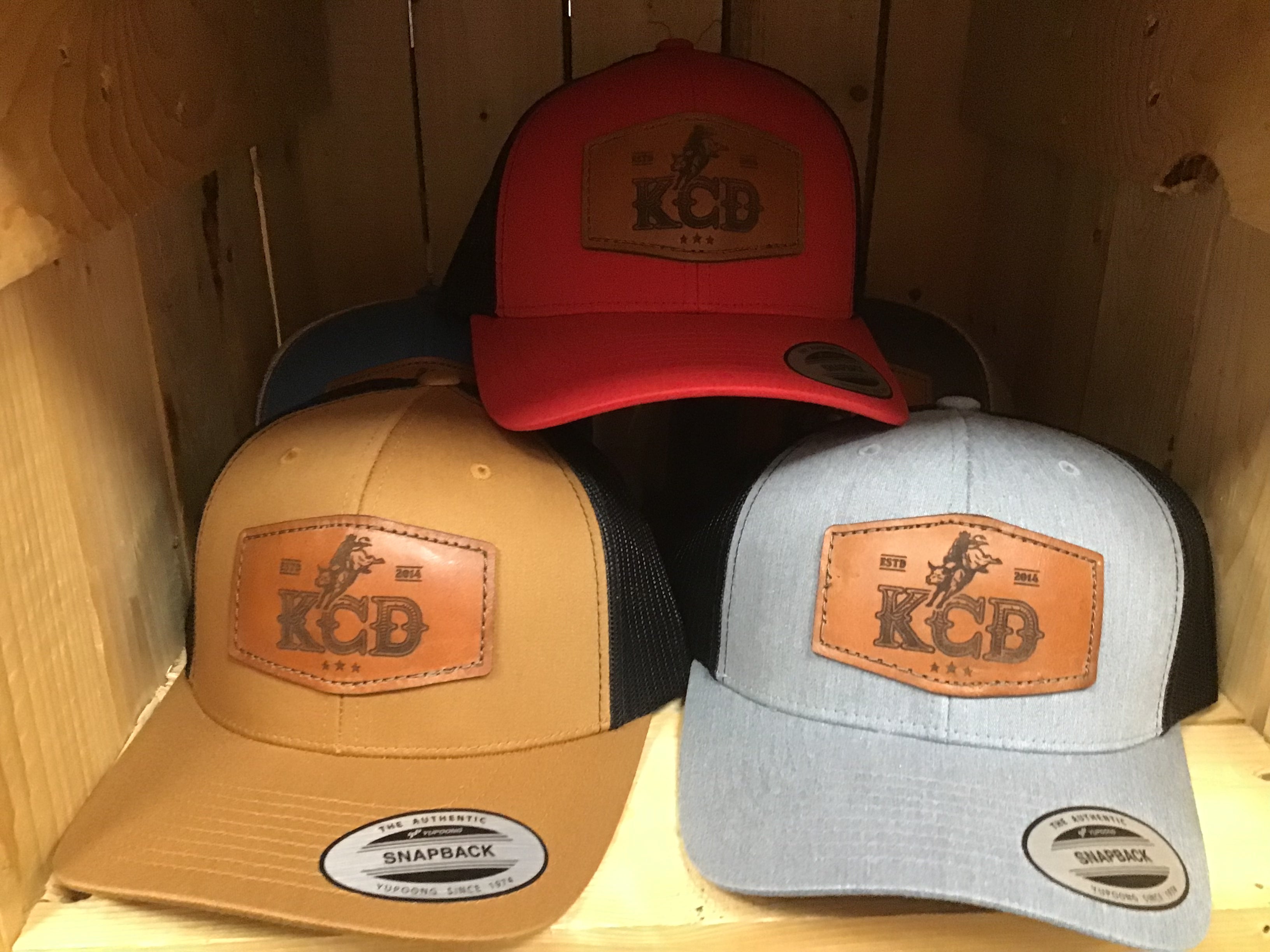 KCD Leather Patch Hat