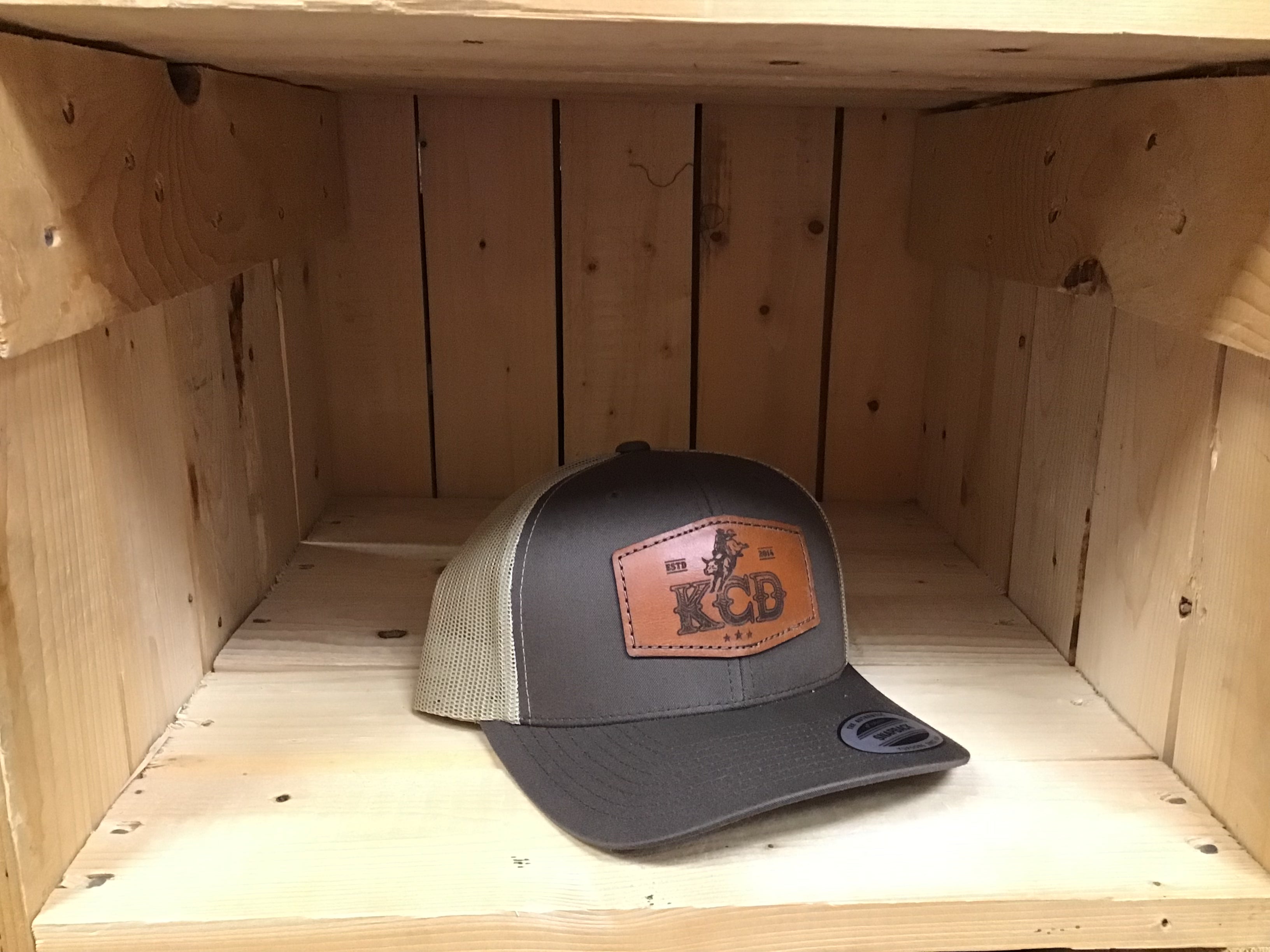 KCD Leather Patch Hat