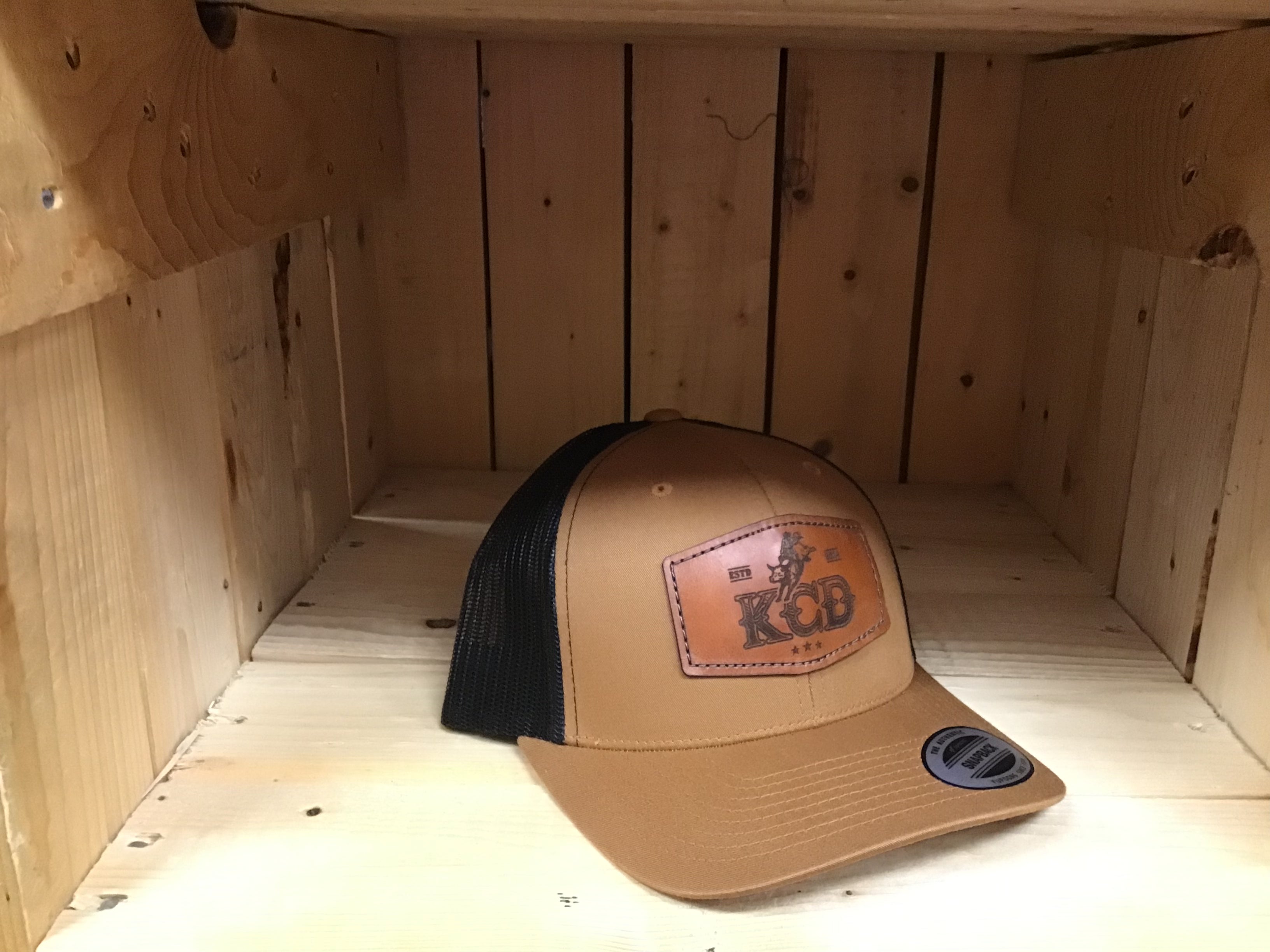 KCD Leather Patch Hat