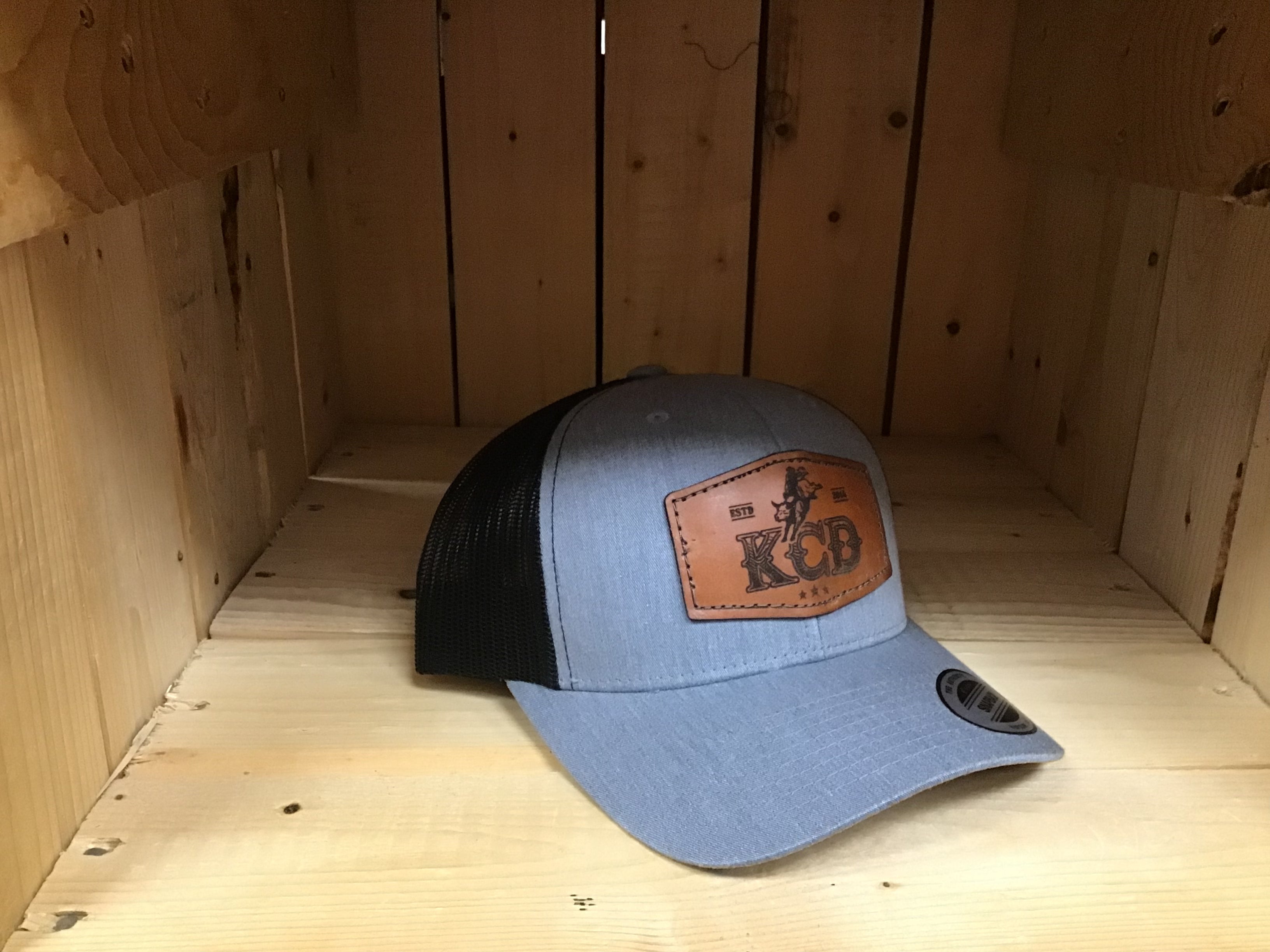 KCD Leather Patch Hat