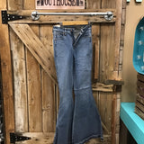 Lainey Wrangler Denim Bell Bottoms 26 x 32