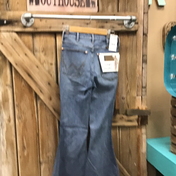 Lainey Wrangler Denim Bell Bottoms 26 x 32