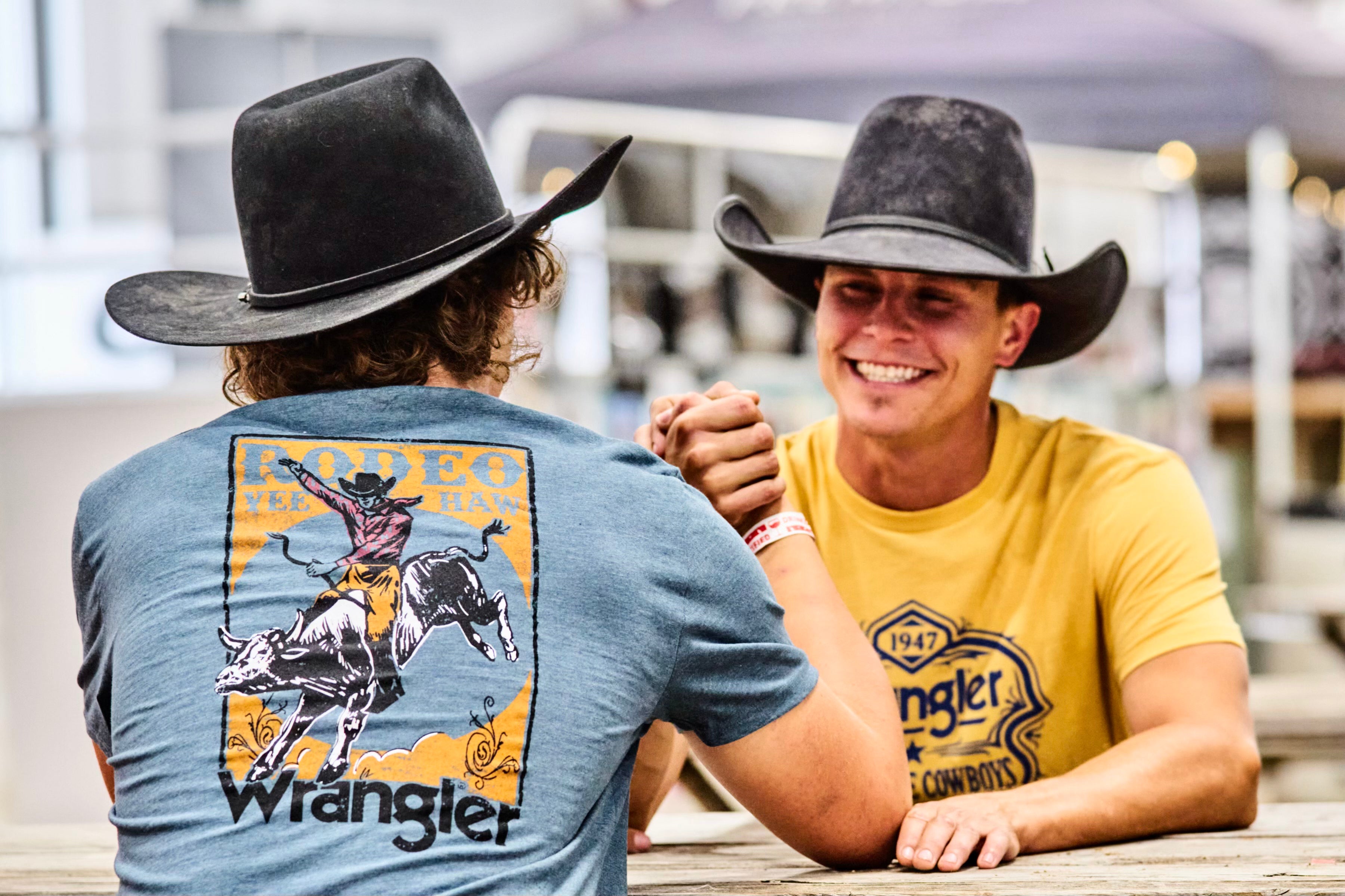Wrangler “Long Live Cowboys” Yellow Tee