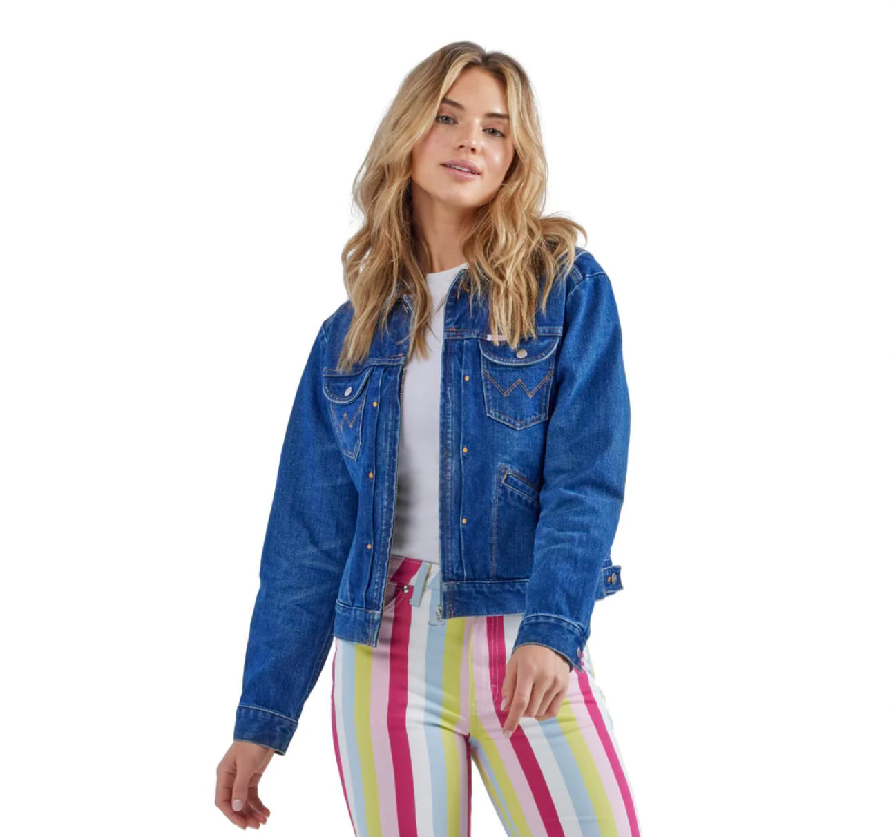 Wrangler Barbie Women’s Striped Jeans