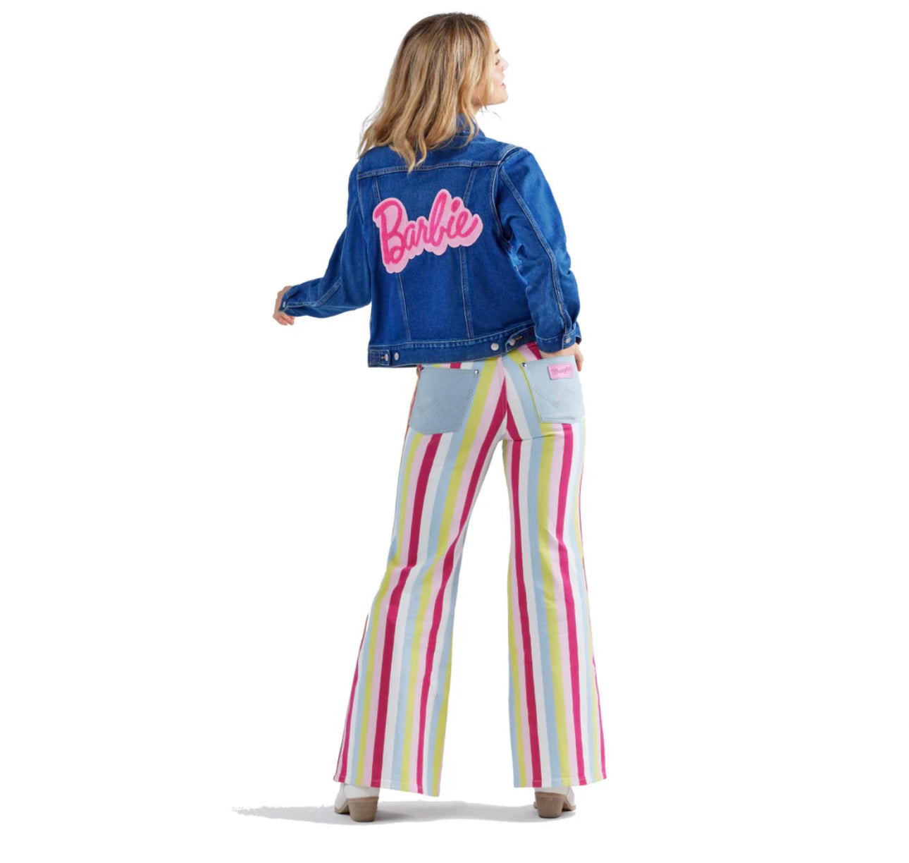 Wrangler Barbie Women’s Striped Jeans