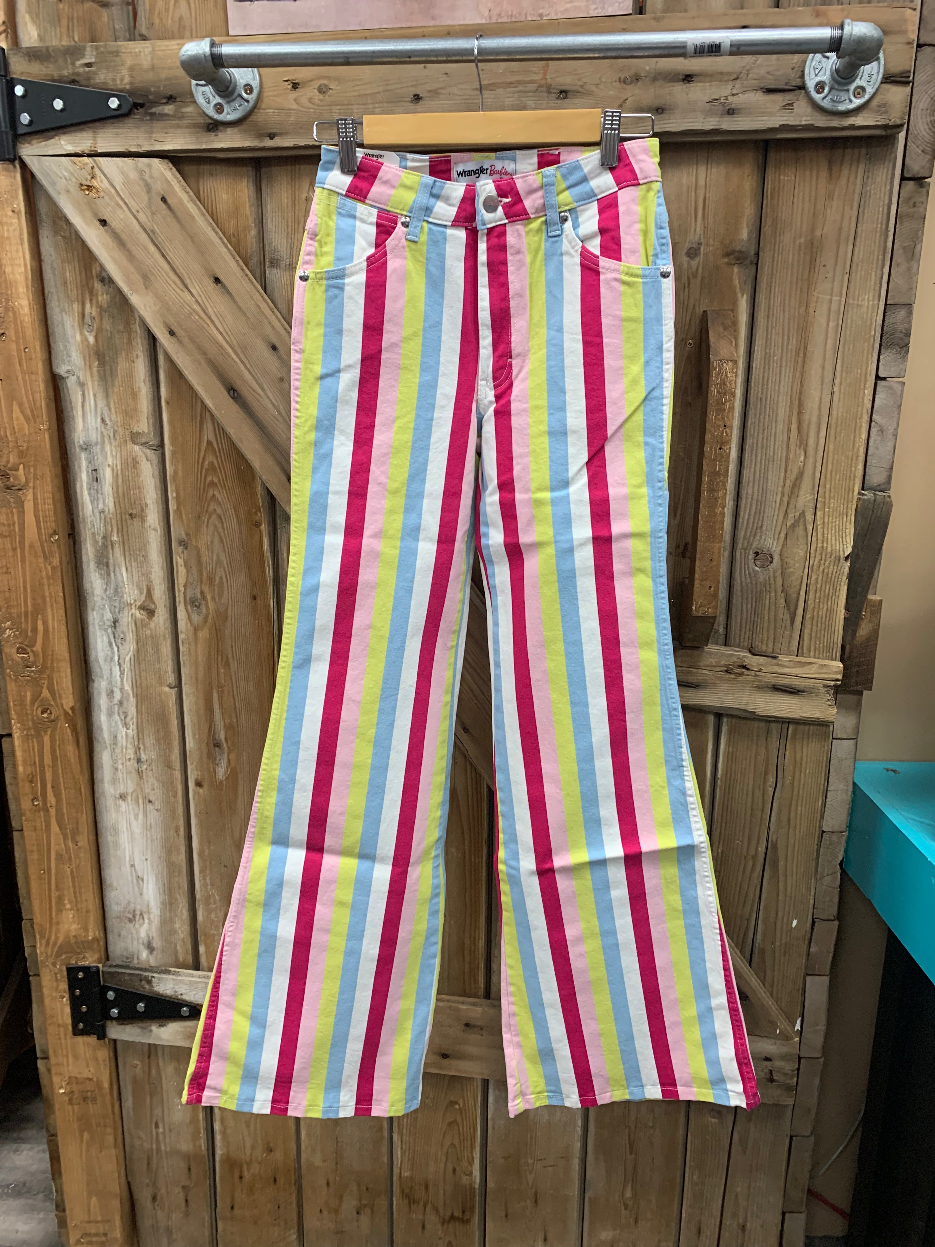 Wrangler Barbie Women’s Striped Jeans