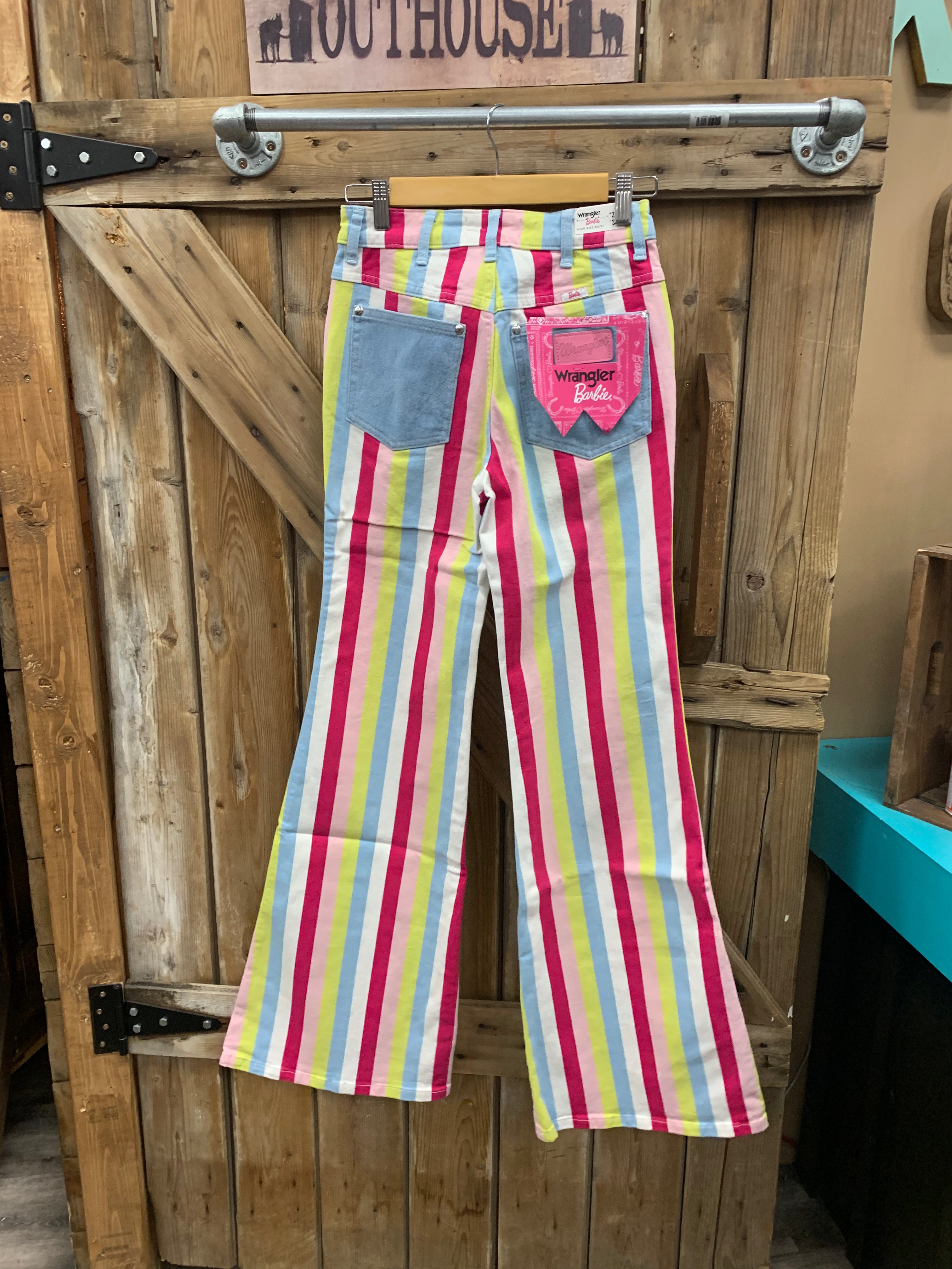 Wrangler Barbie Women’s Striped Jeans