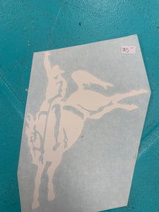 Bronc Sticker