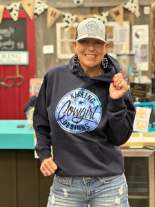 Women’s Navy Hoodie Philly Water