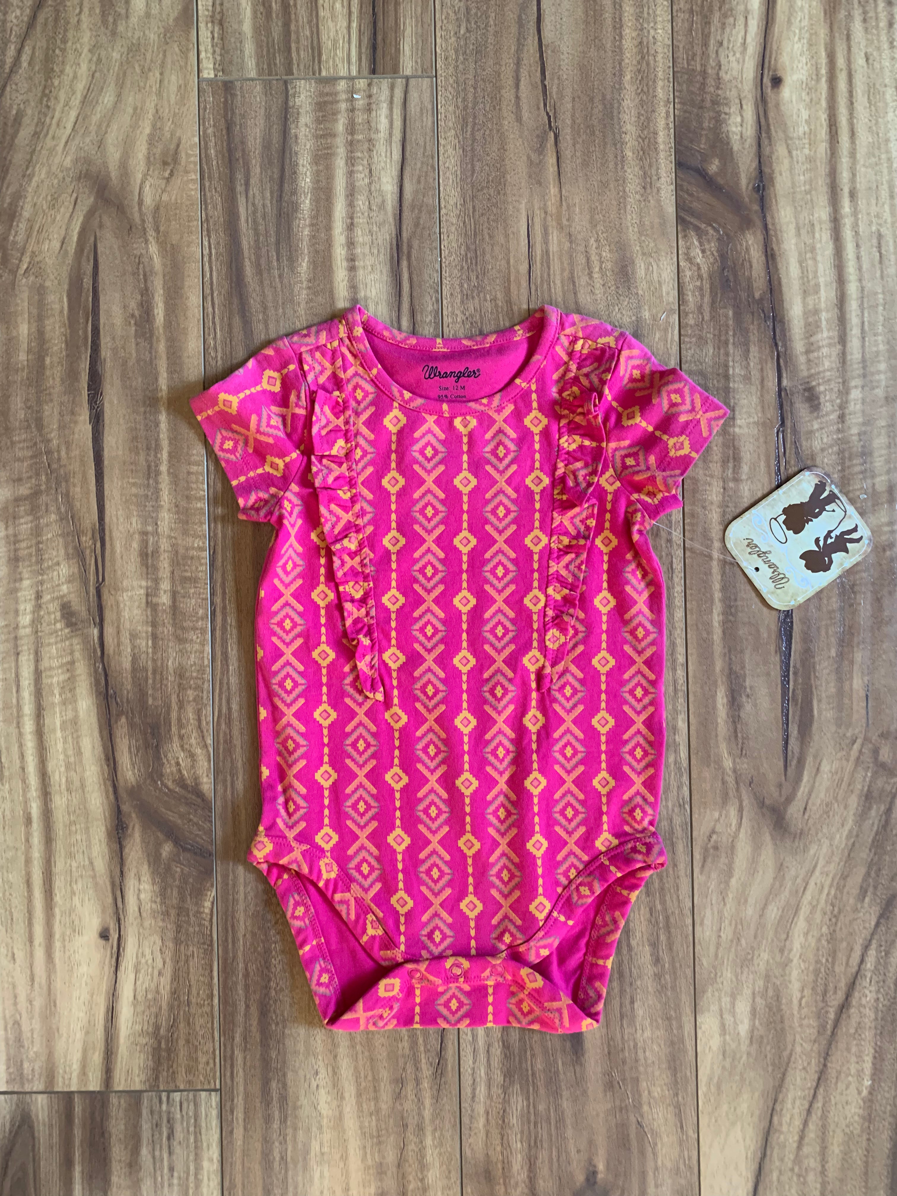 Wrangler Infant Girl Onesie 12M