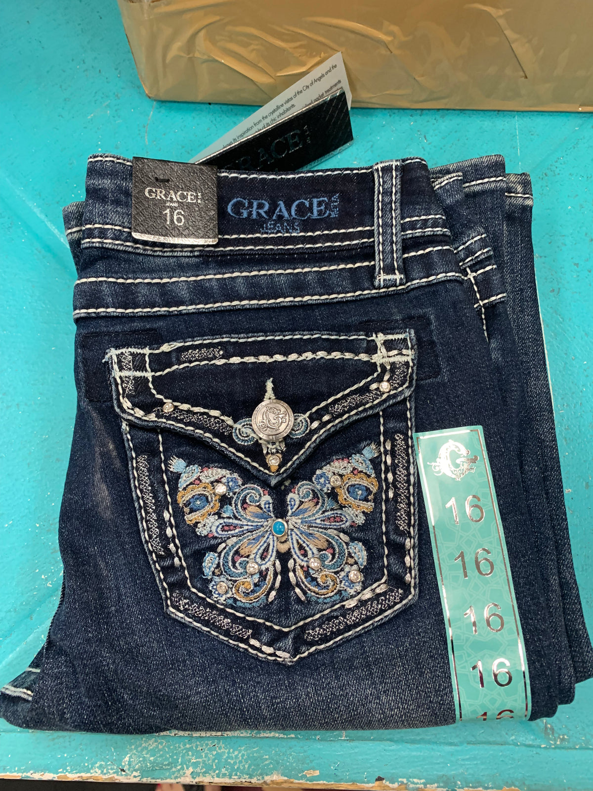 Grace in LA Jeans - Butterfly