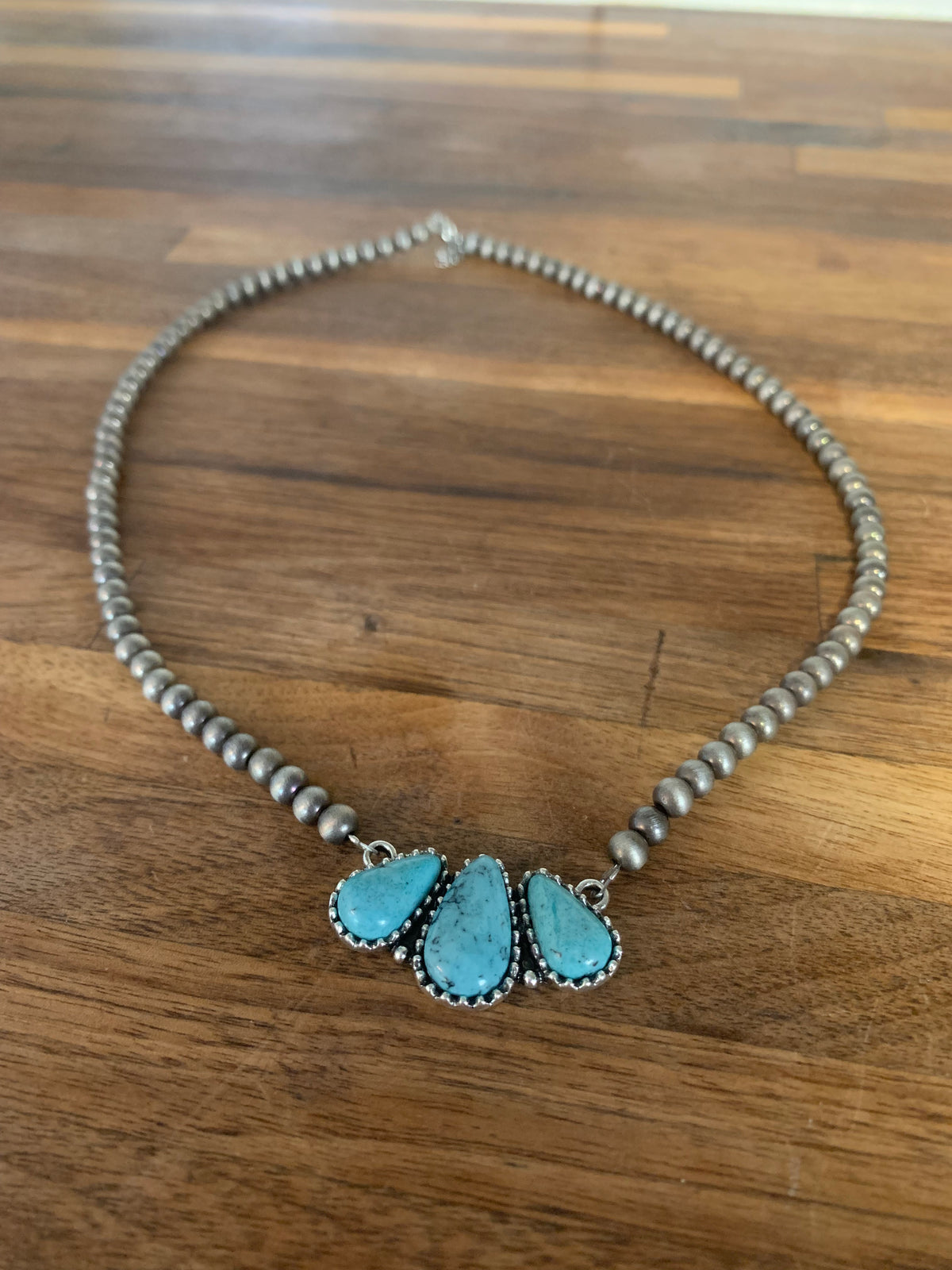 Broke Bronc Navajo Necklace