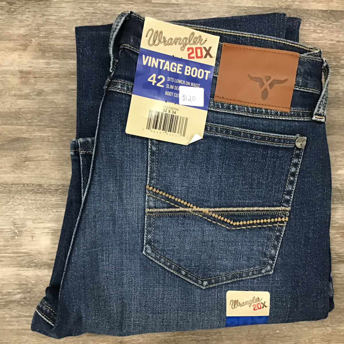 Wrangler Men’s Jeans - Vintage Boot