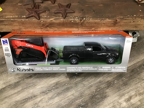 Toy Pickup Truck with Trailer