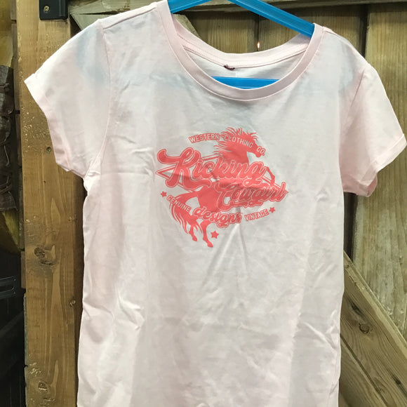 KCD Girl’s Tee Pink LARGE