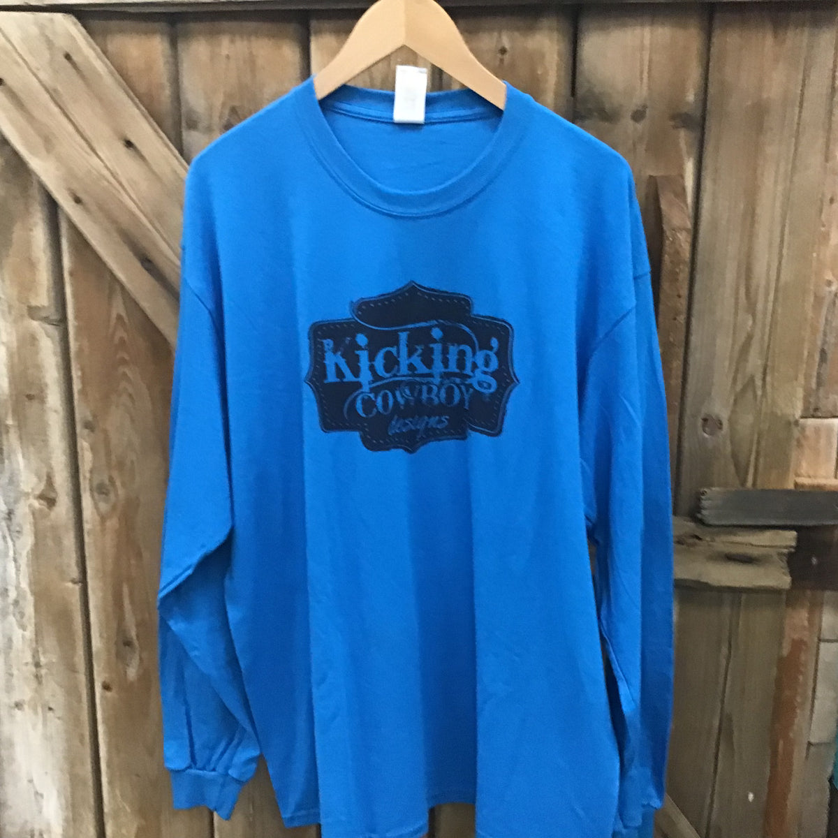 Men’s Long Sleeved Tee Buckle - Blue