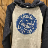 KCD Hoodie with Blue Sparkle Logo