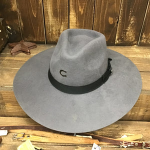 Charlie 1 Horse Hat - Grey