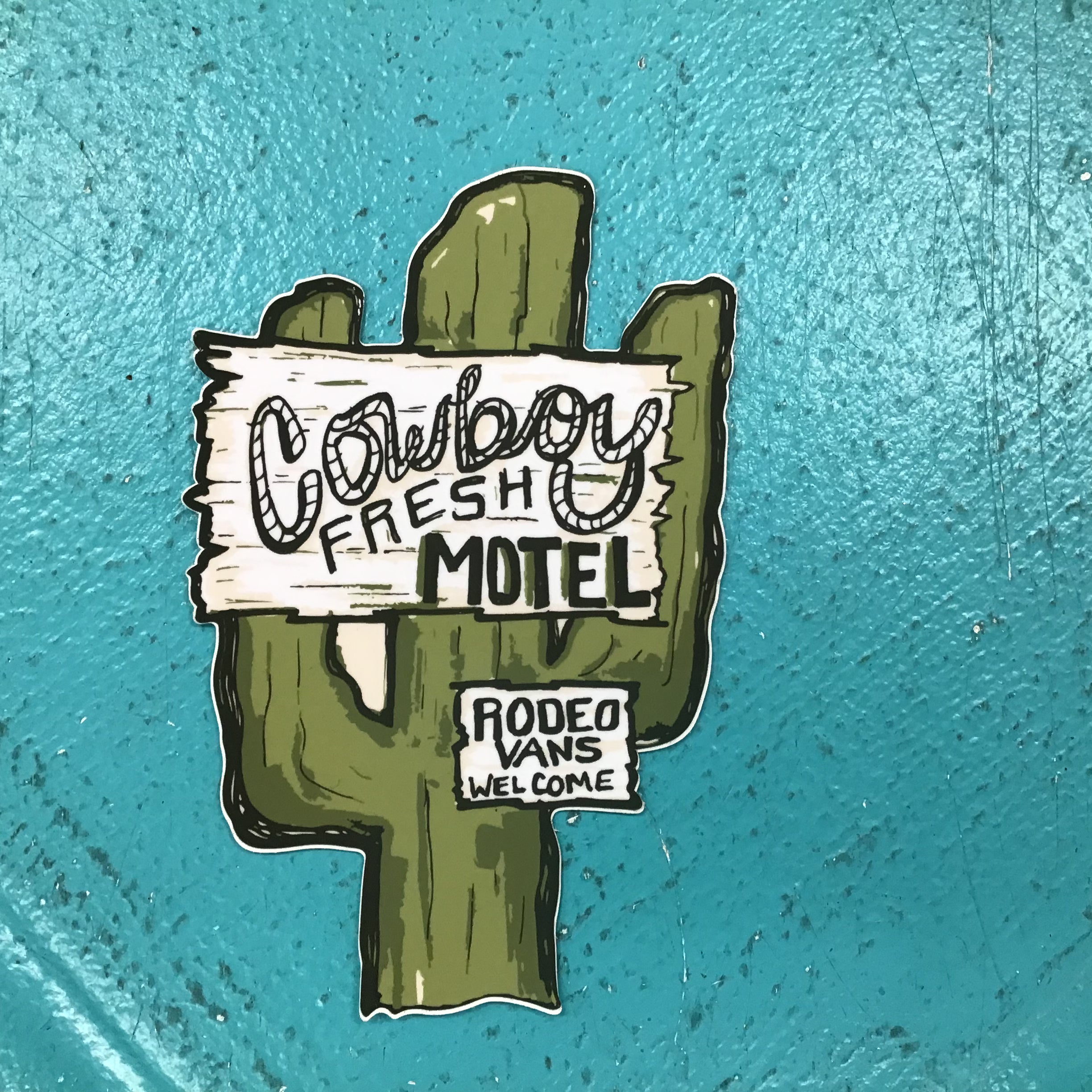 Cowboy Fresh Stickers