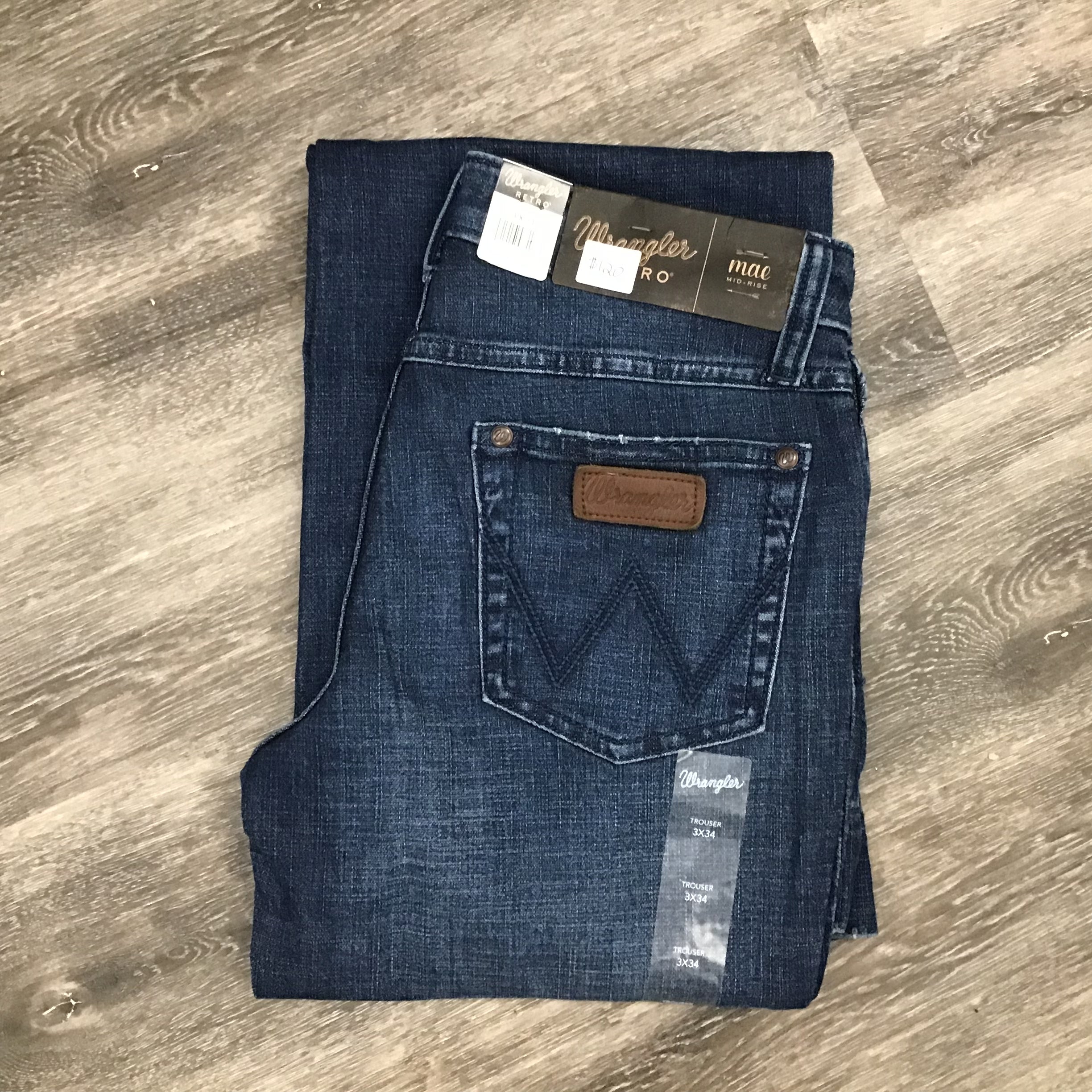 Wrangler Retro “Mae” Mid rise Trouser