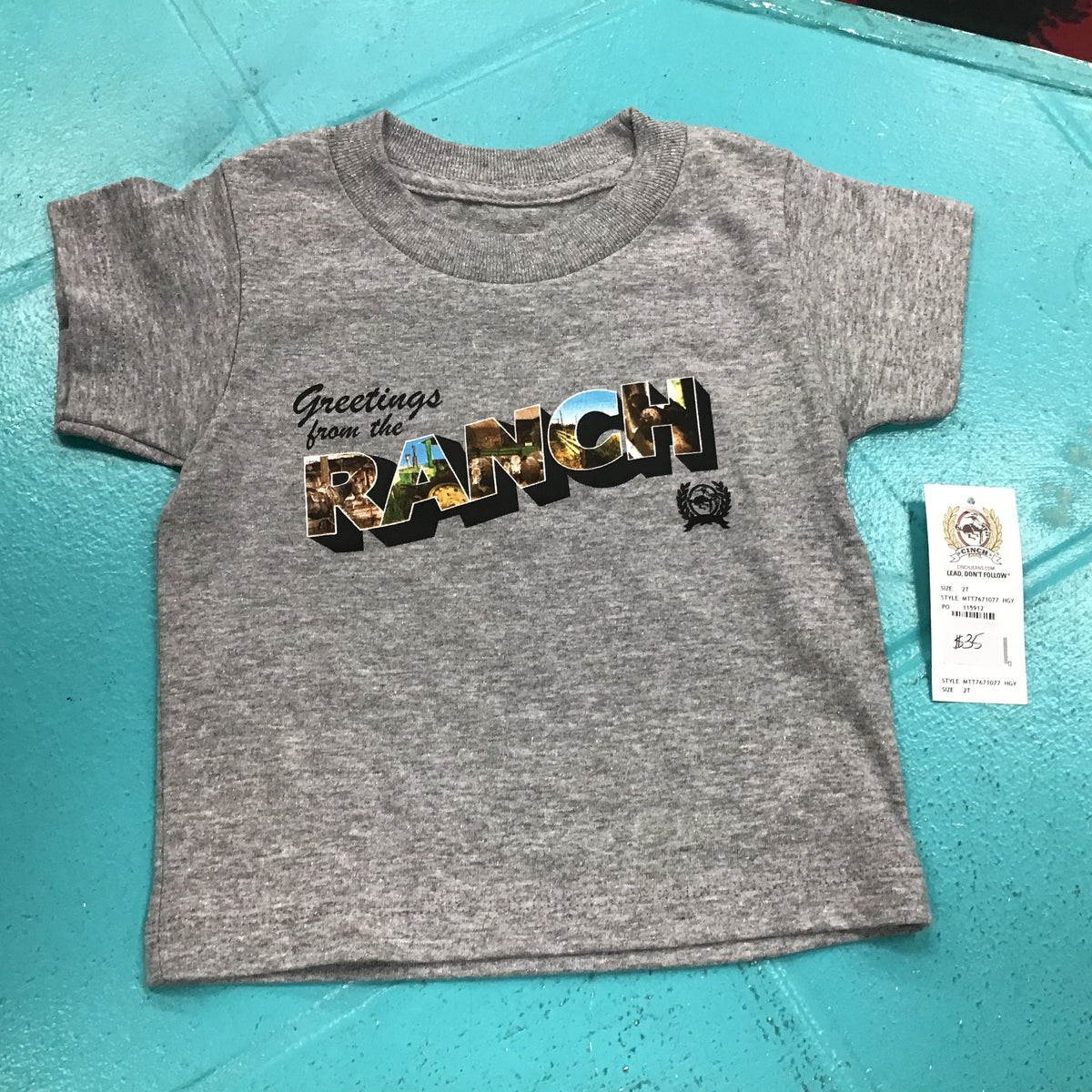 Cinch Infant Tee “Greeting from the Ranch”