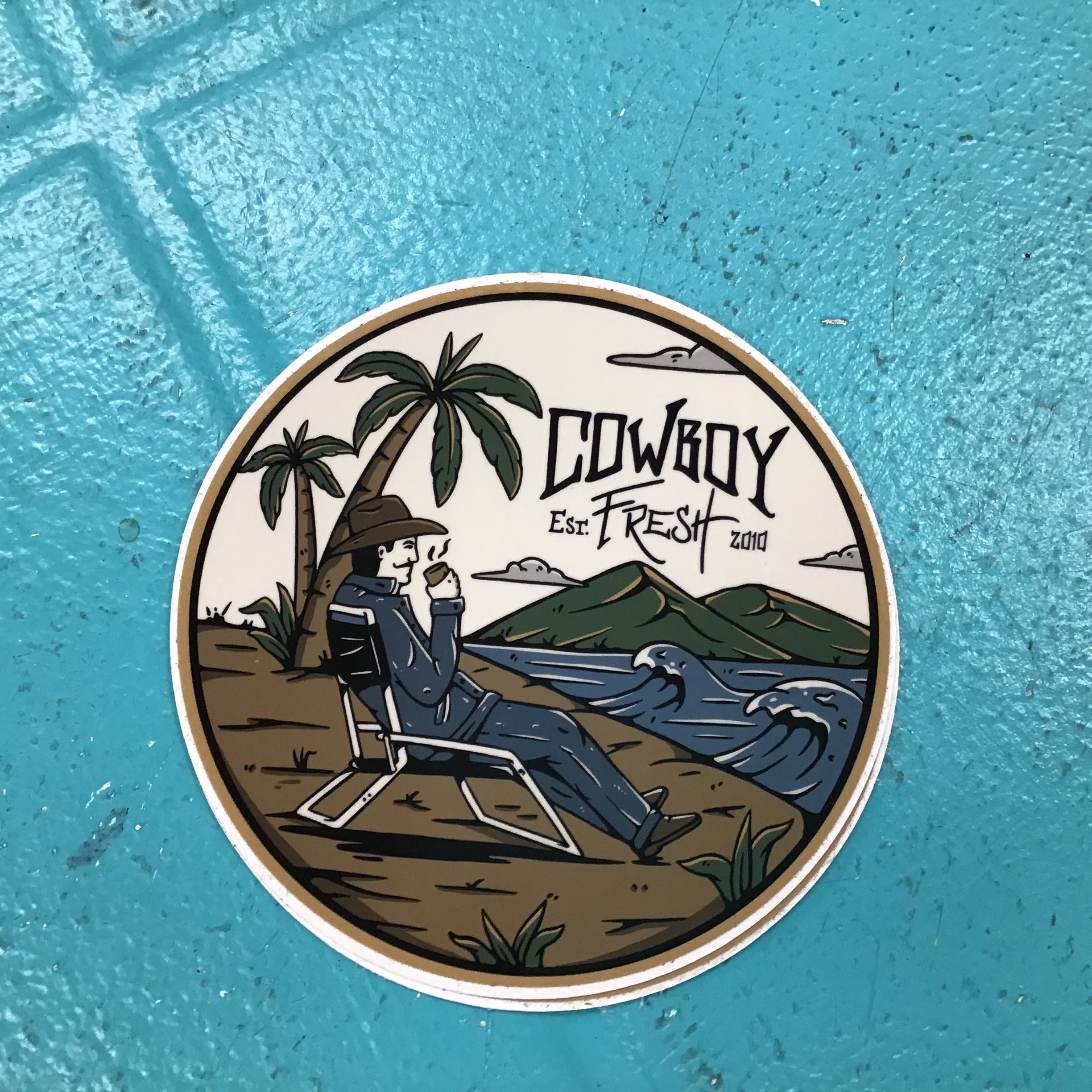 Cowboy Fresh Stickers