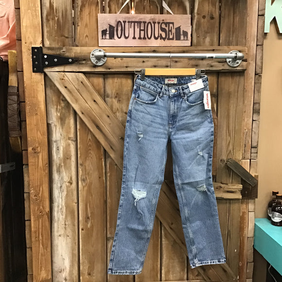 Wrangler High Rise Rodeo Straight Crop