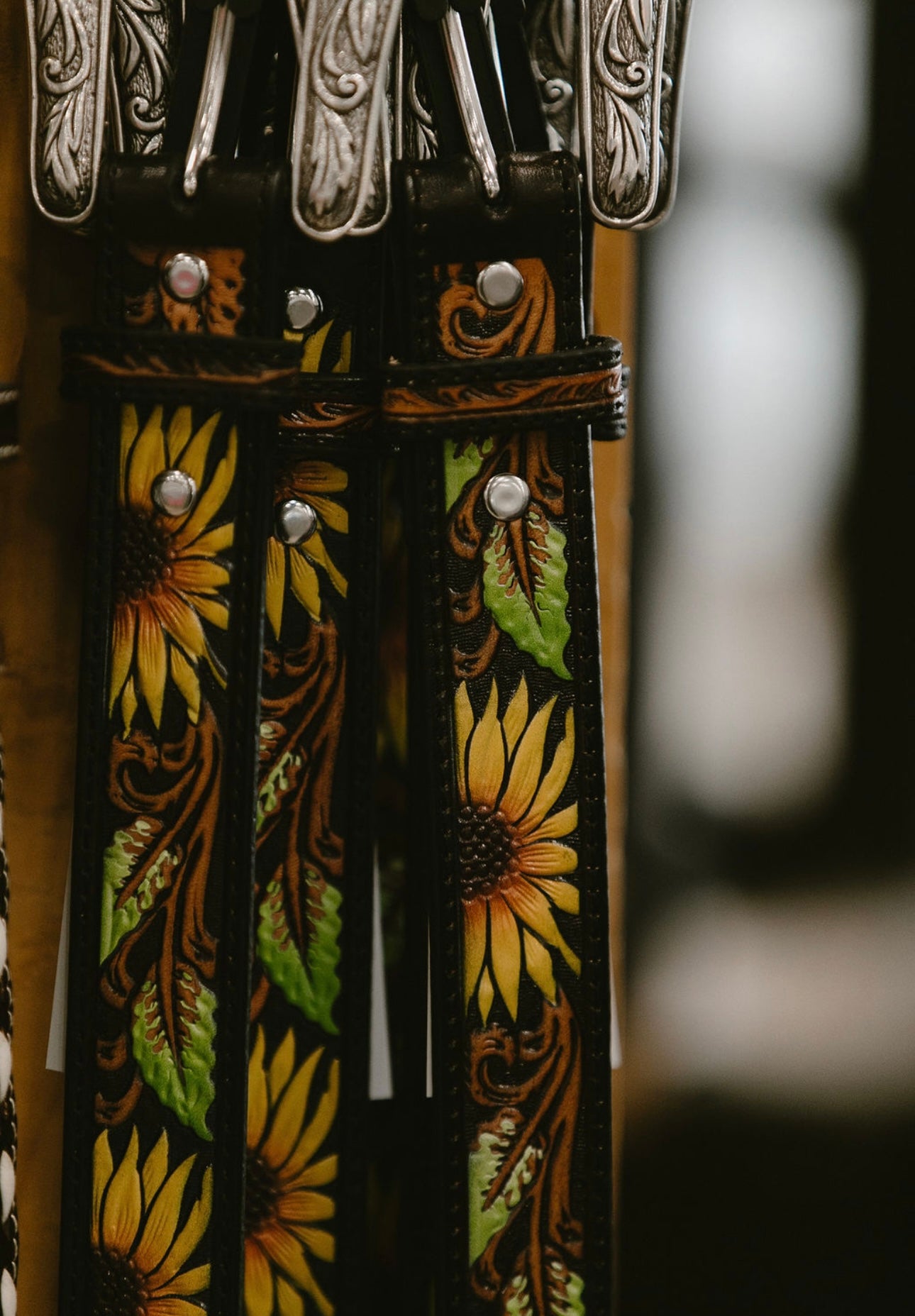 Nocona Kids Sunflower Belt