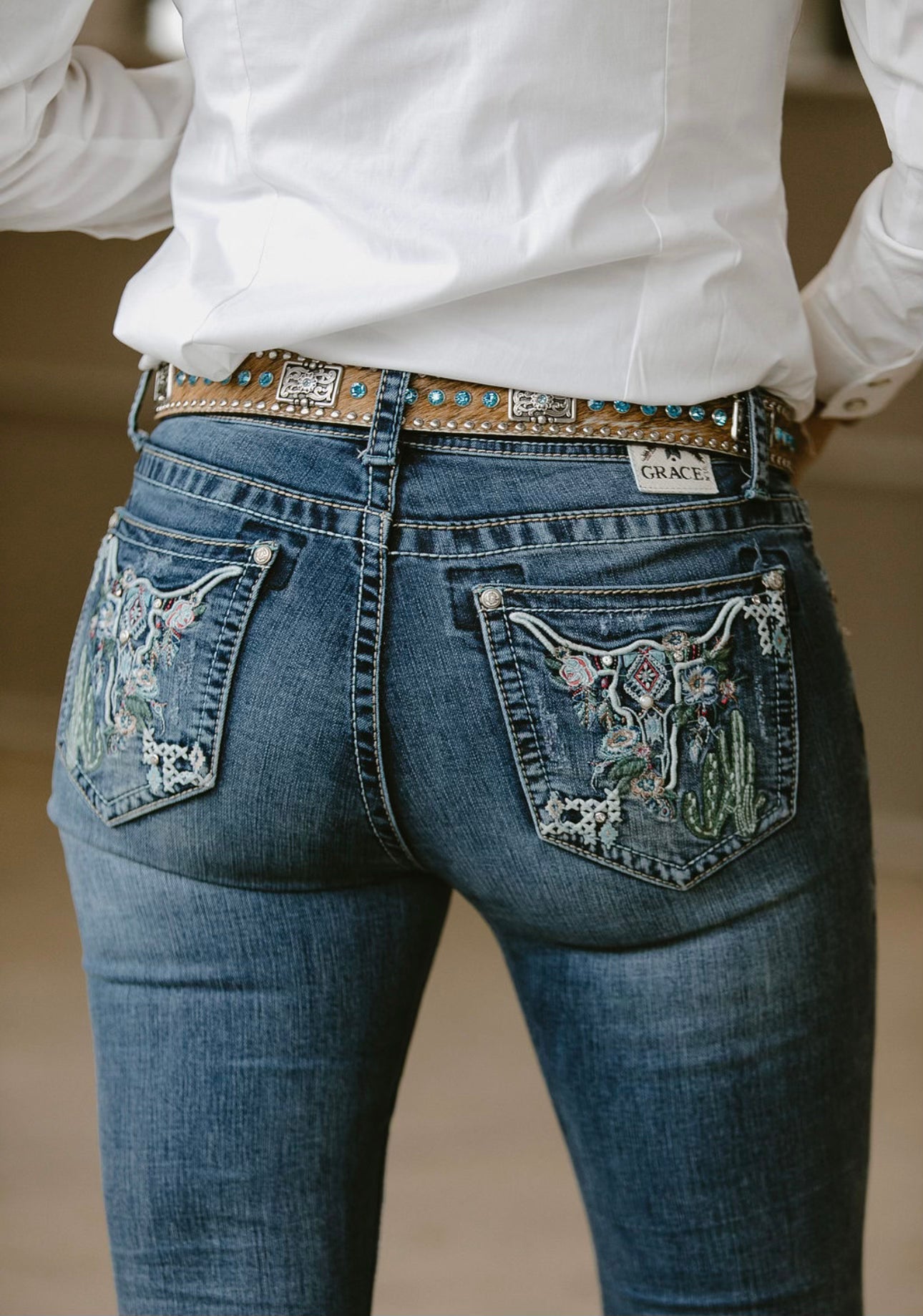 Grace Women's Bootcut Jeans 36”