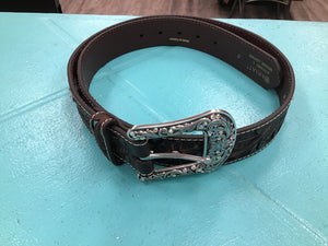 Women’s Belt - Tooled Turquoise