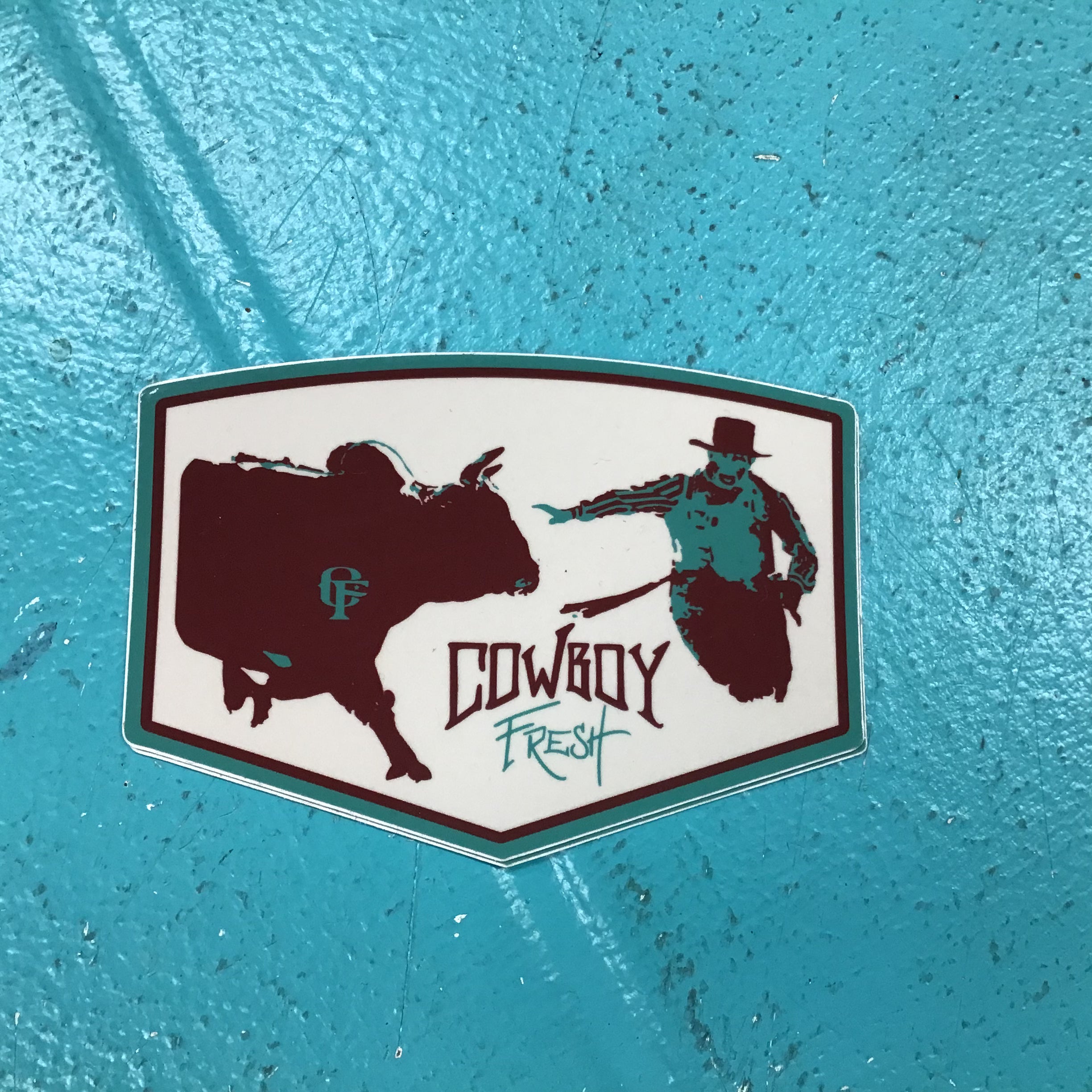 Cowboy Fresh Stickers