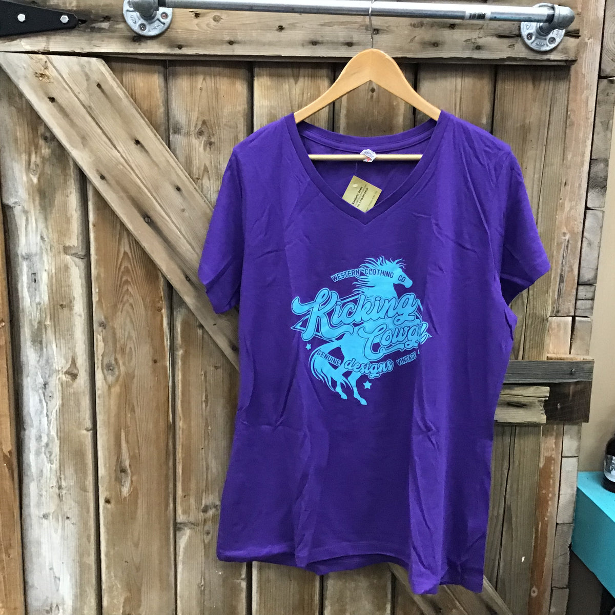 KCD Women’s Tee- Purple size 3 XL