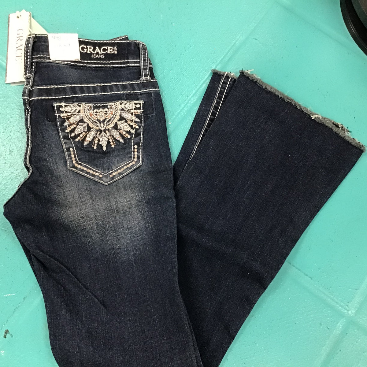 Grace Girls Bootcut Jeans size 8