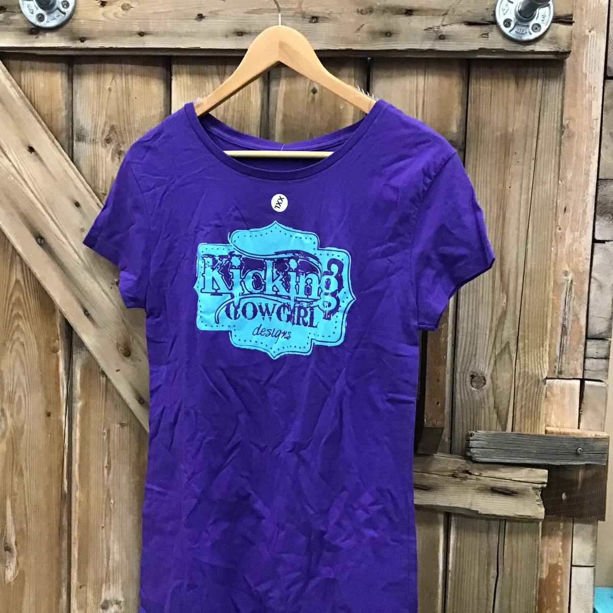 Women’s Purple Tee - Buckle Turquoise- XXL