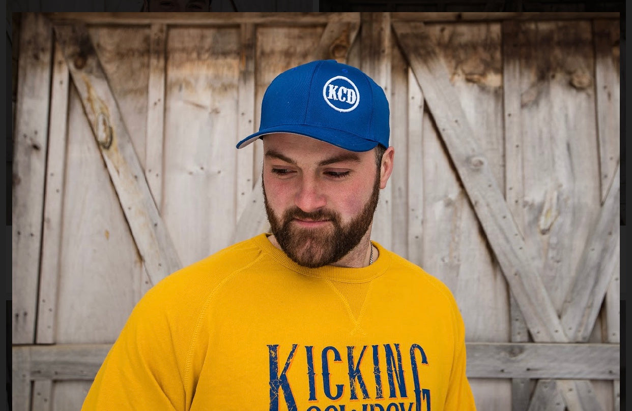KCD Blue Hat - KCD White L/XL