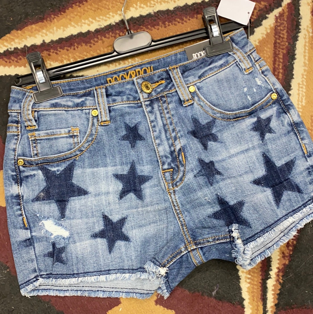 Rock & Roll Women's Star Shorts