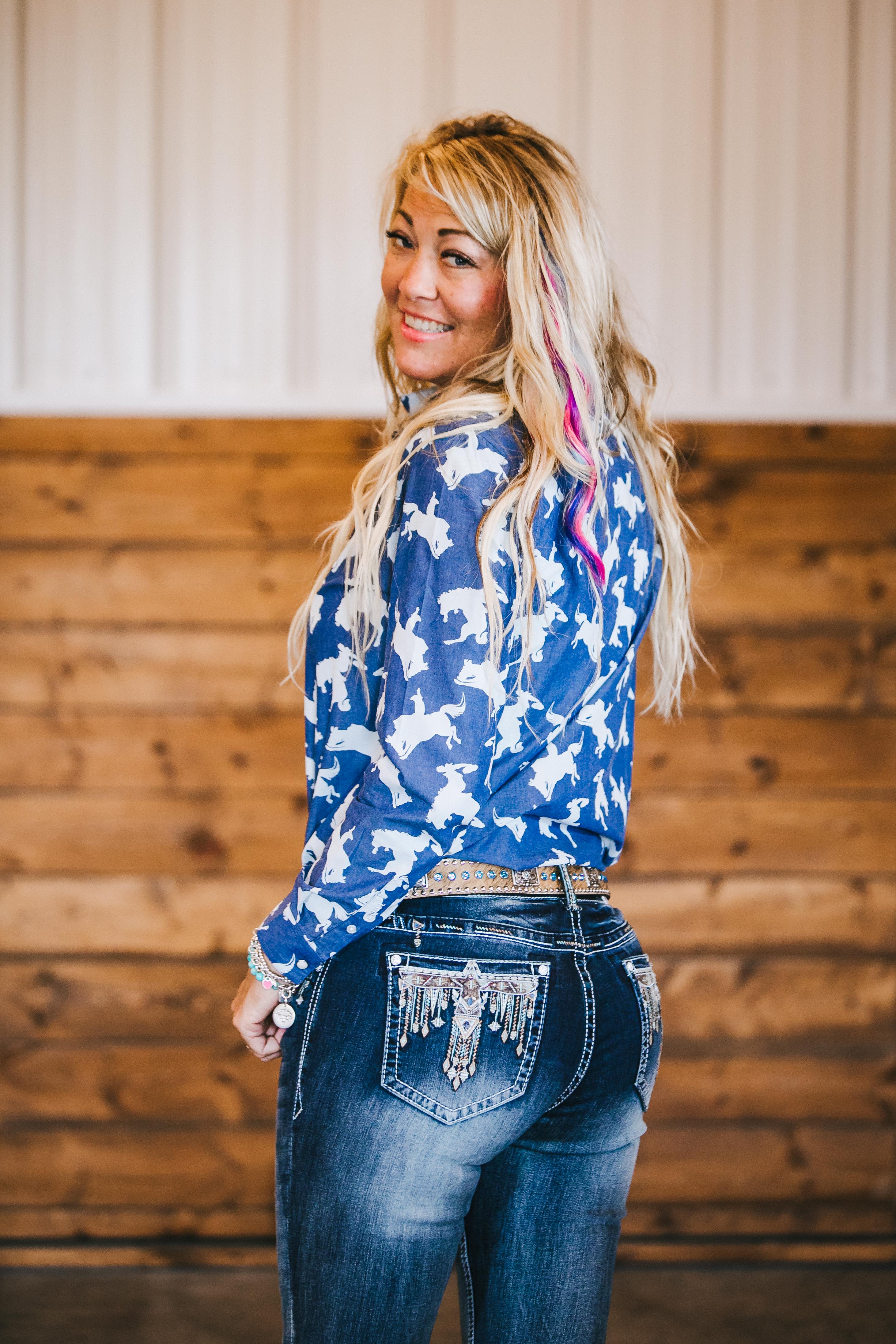 Cruel Girl Denim Shirt