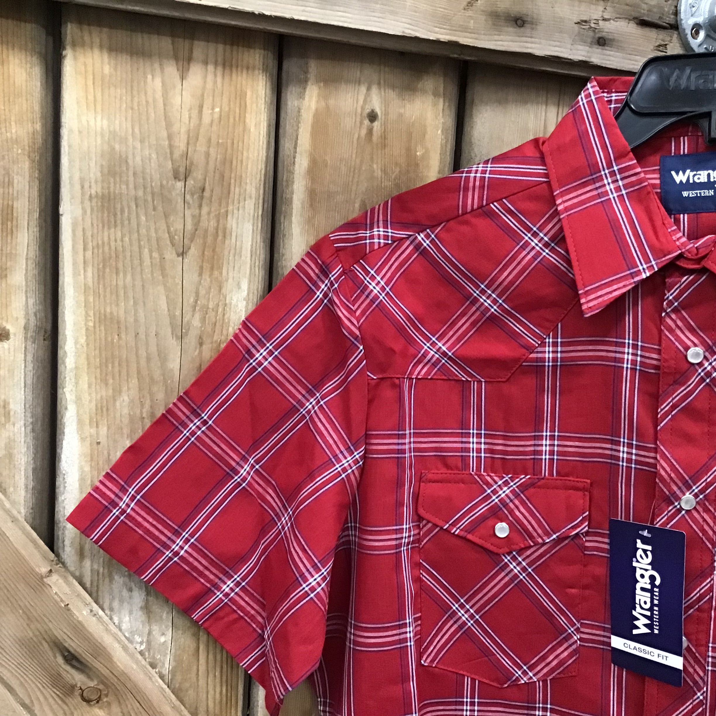 Wrangler LARGE Men’s Short Sleeved Shirt