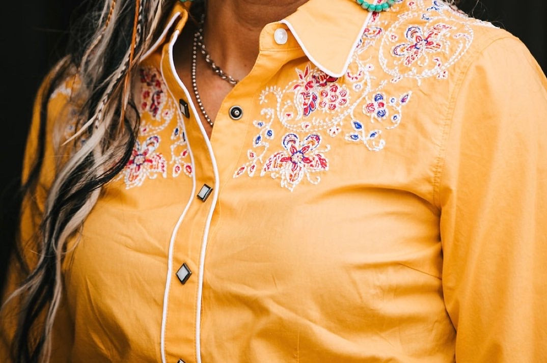 Cruel Girl Embroidery Rodeo Shirt