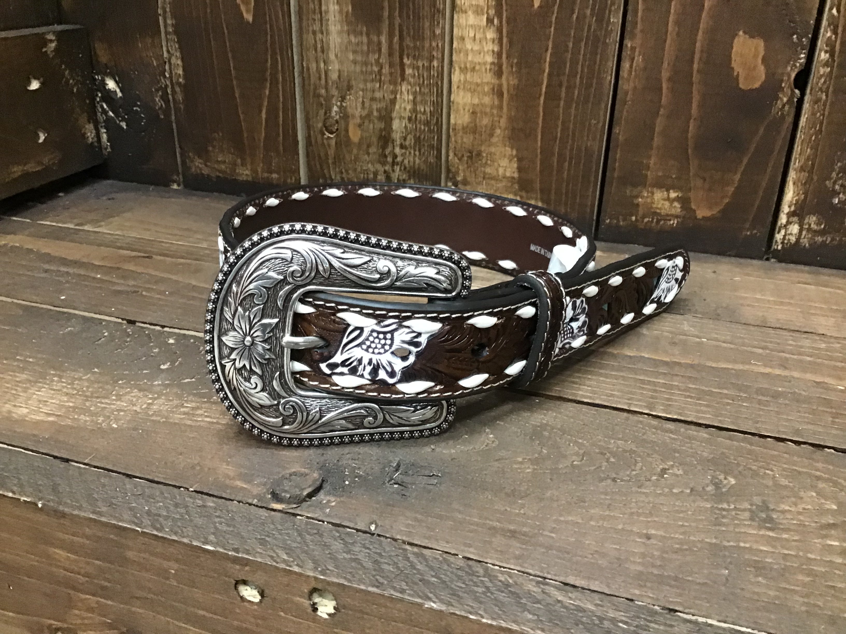 Nocona Kids Leather Belt
