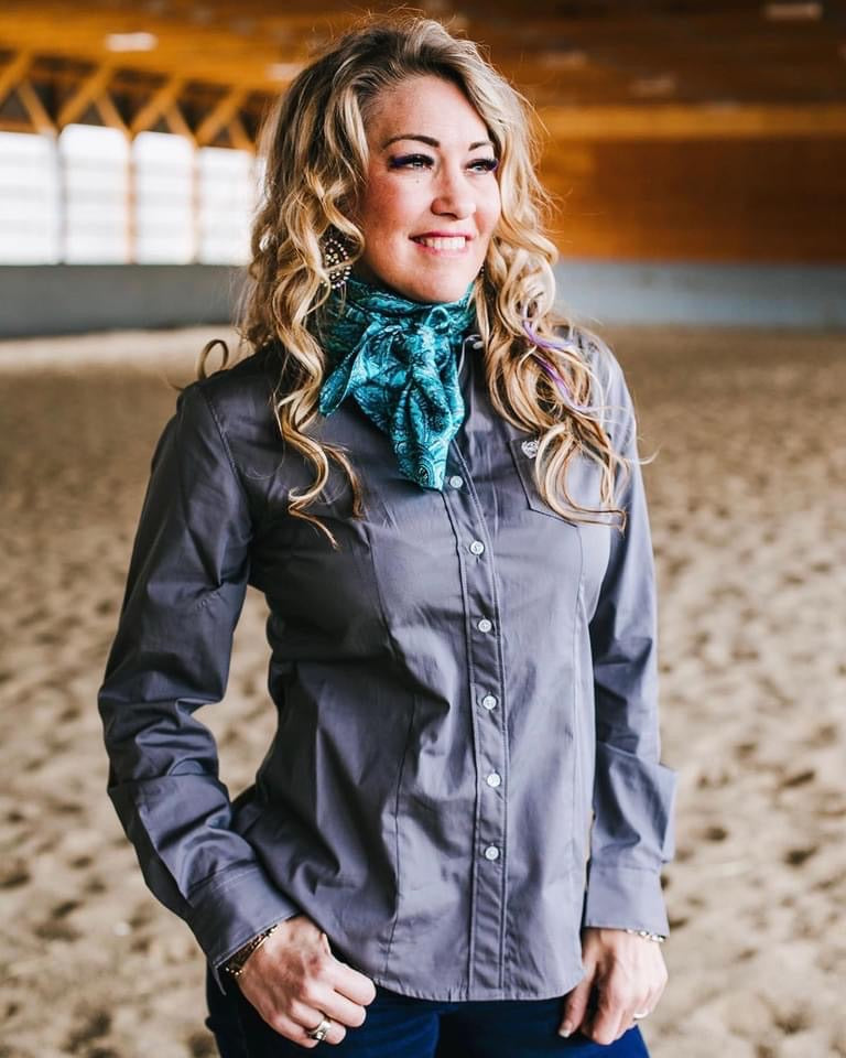 Cinch Charcoal Grey Rodeo Shirt