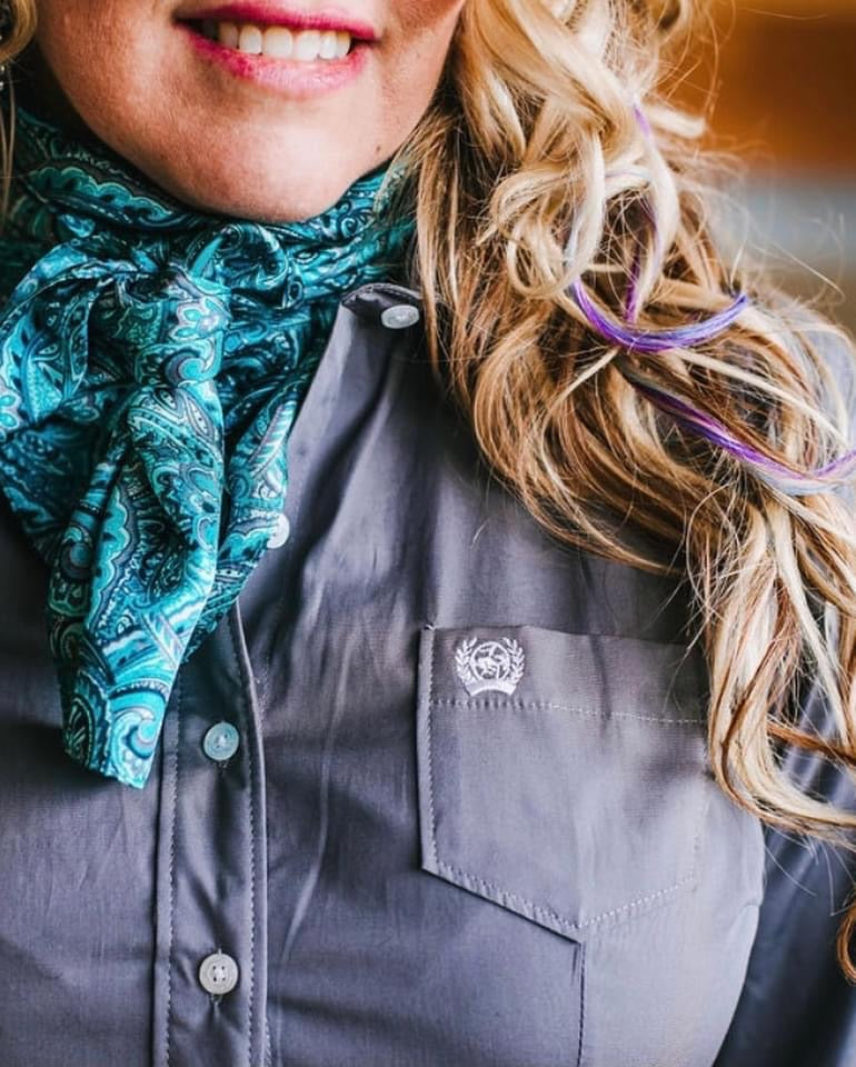 Cinch Charcoal Grey Rodeo Shirt