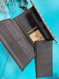 Ariat Leather Tooled Wallet
