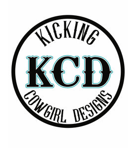 Kicking Cowgirl Designs Stickers