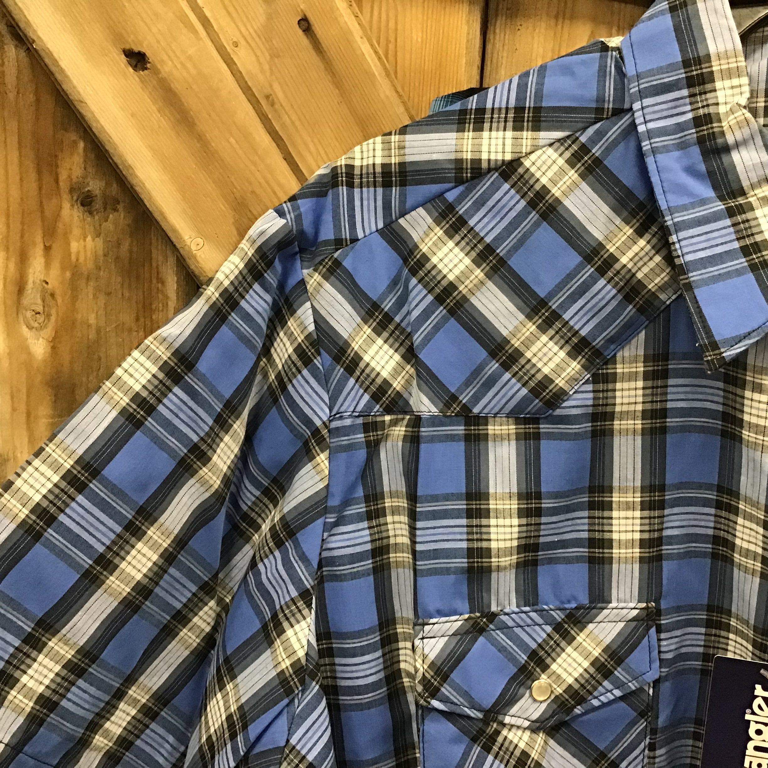 Wrangler Men’s Short Sleeved Rodeo Shirt 2X