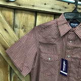 Wrangler Men’s Short Sleeved Rodeo Shirt SMALL