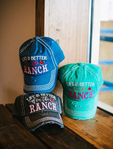 Life Is Better on the Ranch (Turquoise Only)*